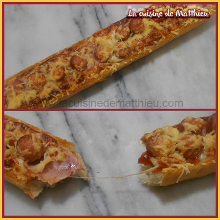 photo 4 : Baguette pizza